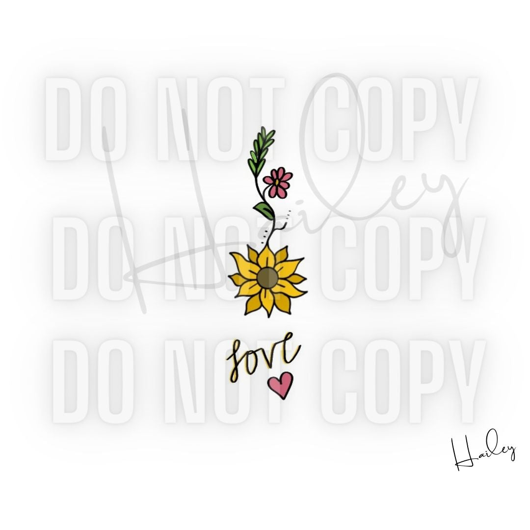 Love Flowers - Made by Hailey - "Mouna's Magical" CLEAR Pen Wrap