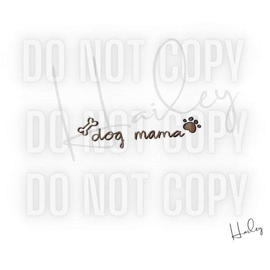 Dog Mama - Made by Hailey - "Mouna's Magical" CLEAR Pen Wrap